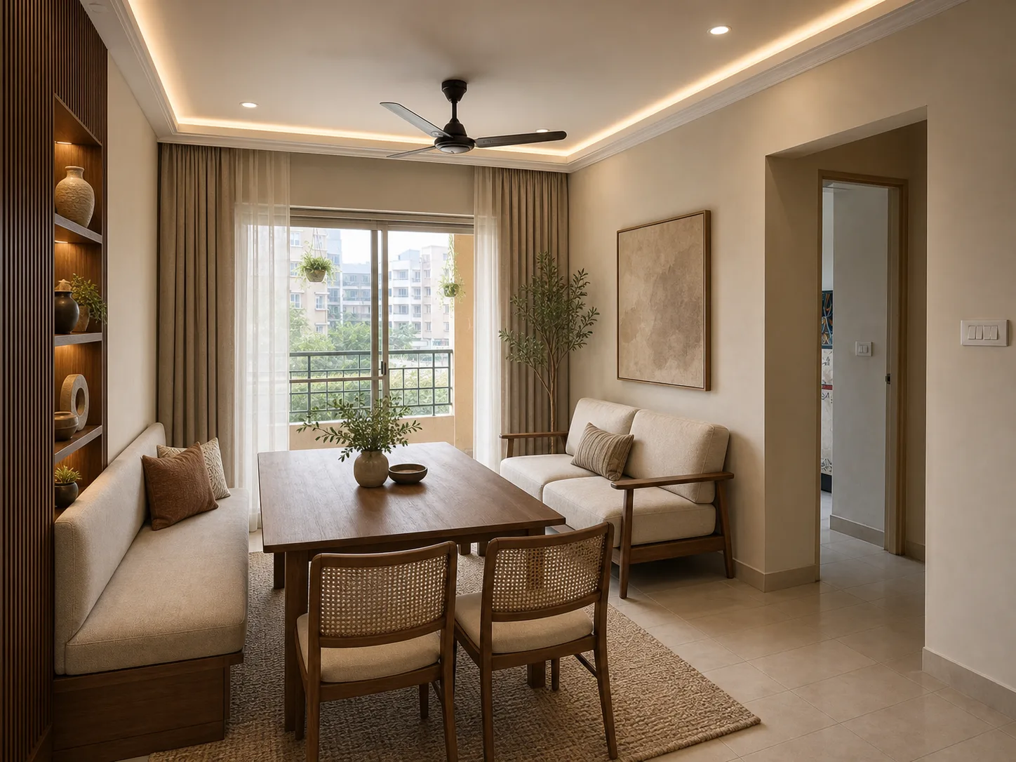 Room after the Houspire plan